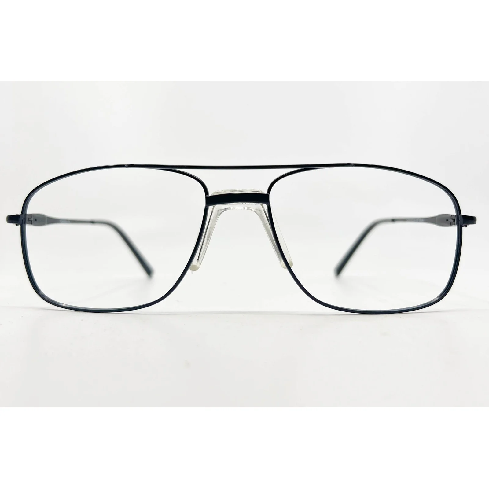New SUCCESS SS-124 Crystal & Black Eyeglasses 60mm for The Stylish Large Man 3